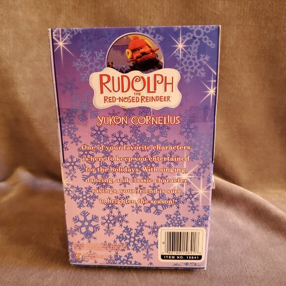 Gemmy Yukon Cornelius Plush of Rudolph The Red Nose Reindeer Animated Sings - Picture 3 of 6